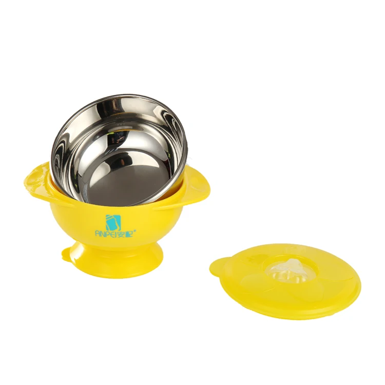Factory wholesale high-quality baby tableware 304 stainless steel insulation baby suction cup 500ml