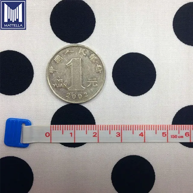 low MOQ high quality fabric customized prints dot printed cotton tops shirts fabric for men