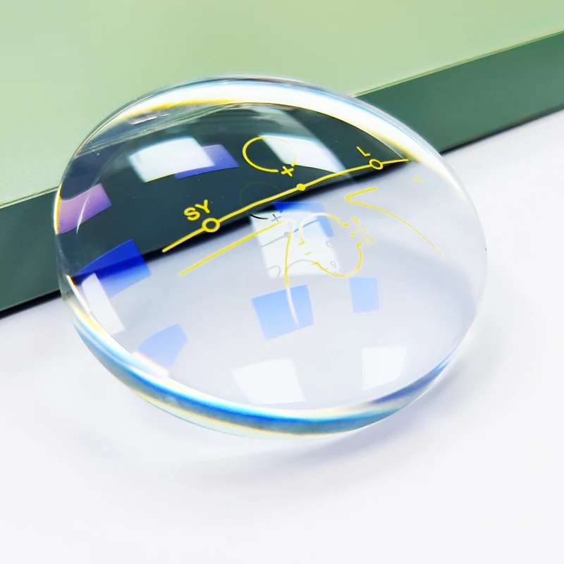 Danyang Wholesale Factory Price SF Lenses CR-39 1.499 Semi-finished Progressive Optical Lens