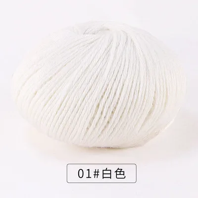 RongMeiXuan оптовая продажа 50 г 30 цветов 8ply акриловая Смешанная кашемировая шерстяная пряжа
