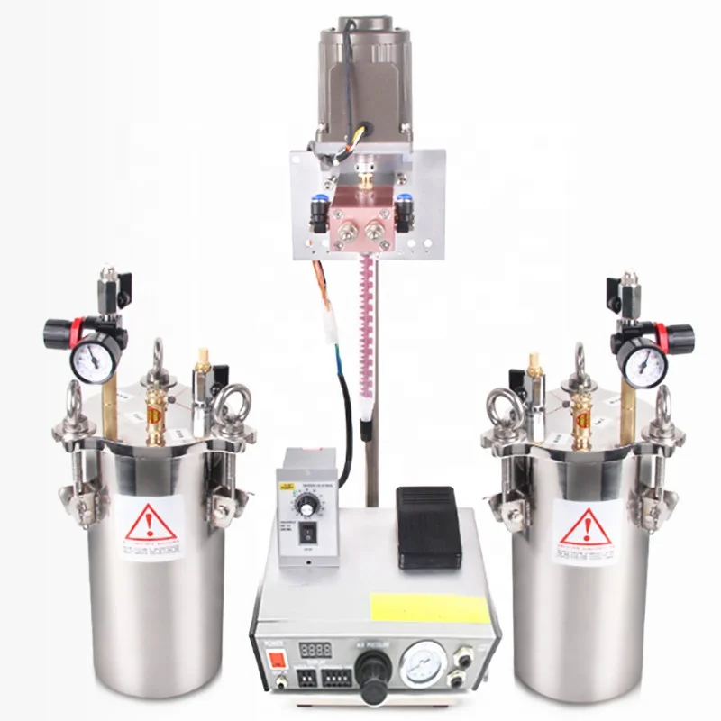 Cheap price BoYee automatic ab double liquid glue dispenser  1/2/3/4/5:1electric mixing glue machine