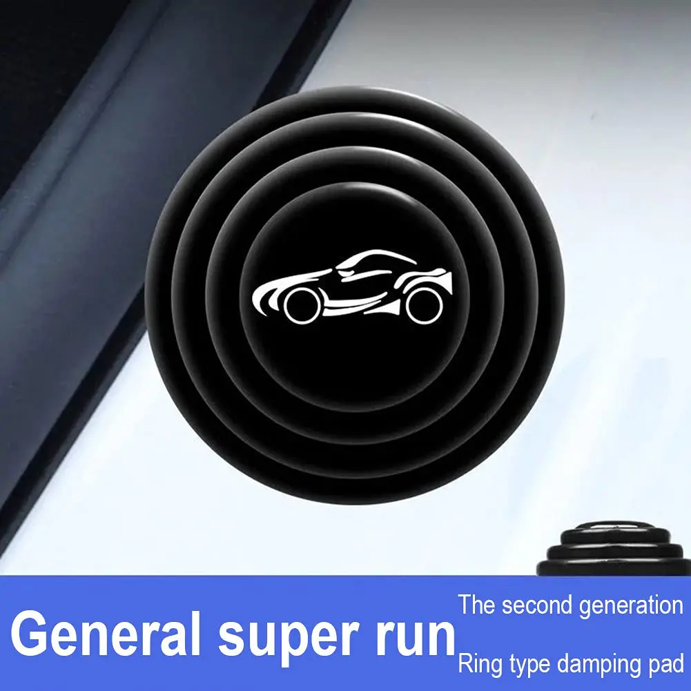 2023 Hot Car Door Shock Absorber Gasket Anti-collision Silencing Floor Mat Car Anti-collision Stickers For Mazda