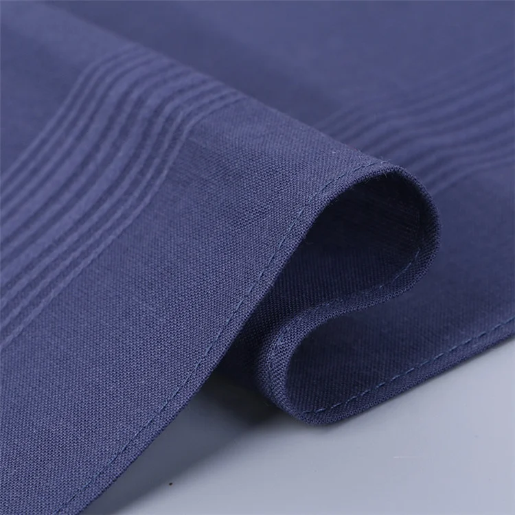 
Latest design best quality personalized plain color square cotton handkerchief 