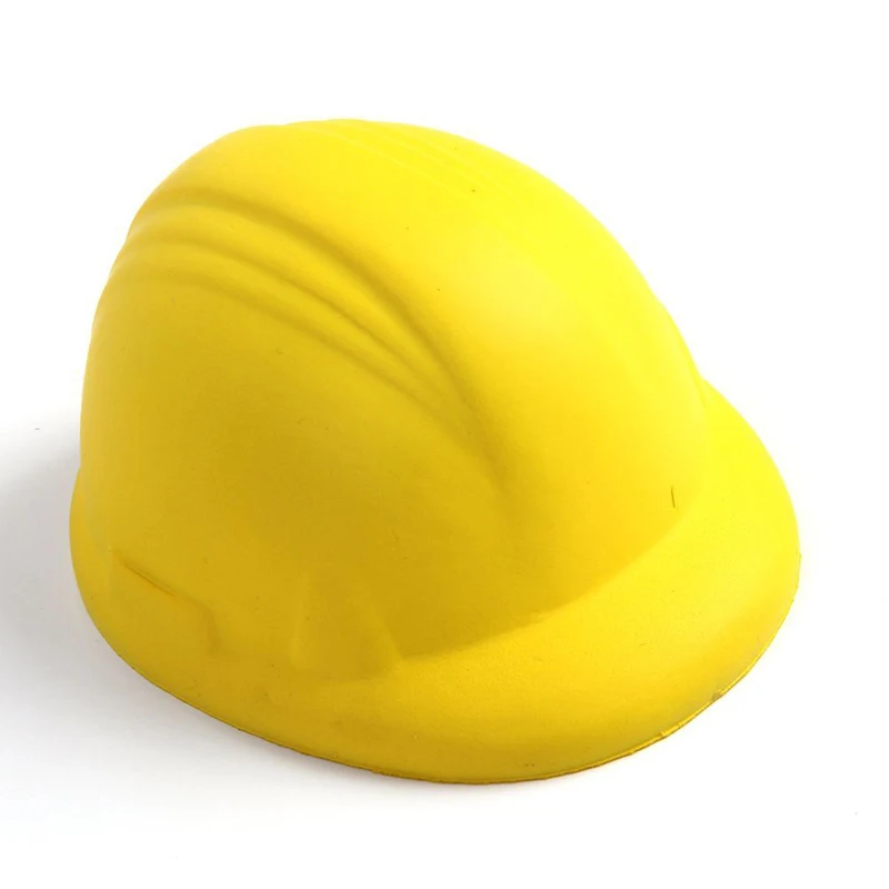 Promotional pu foam helmet stress ball