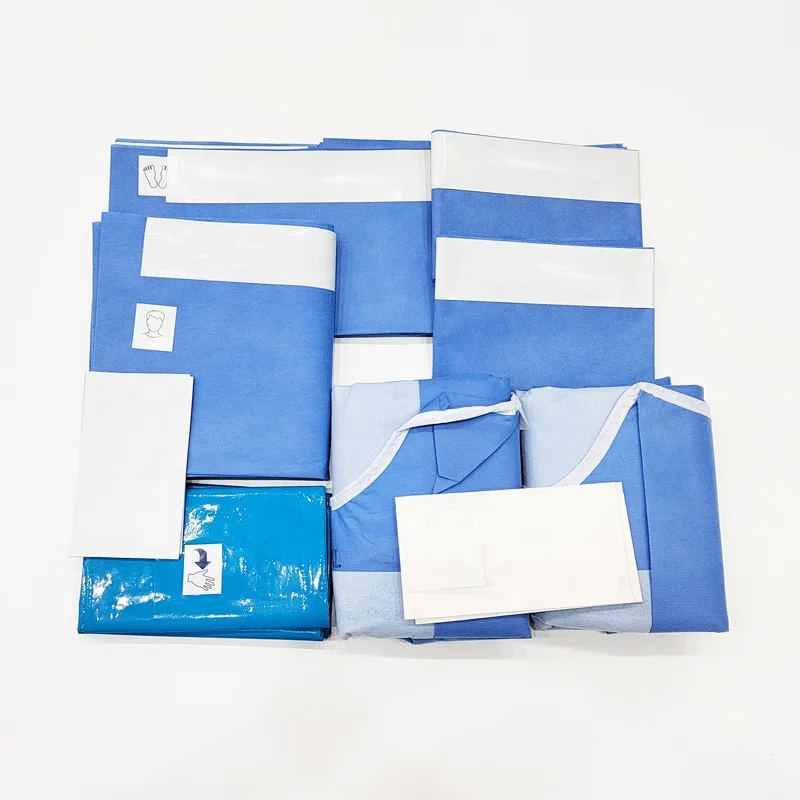 Hospital Operation Universal Surgical Drape Set /Pack Disposable General Surgery Universal Drape Pack