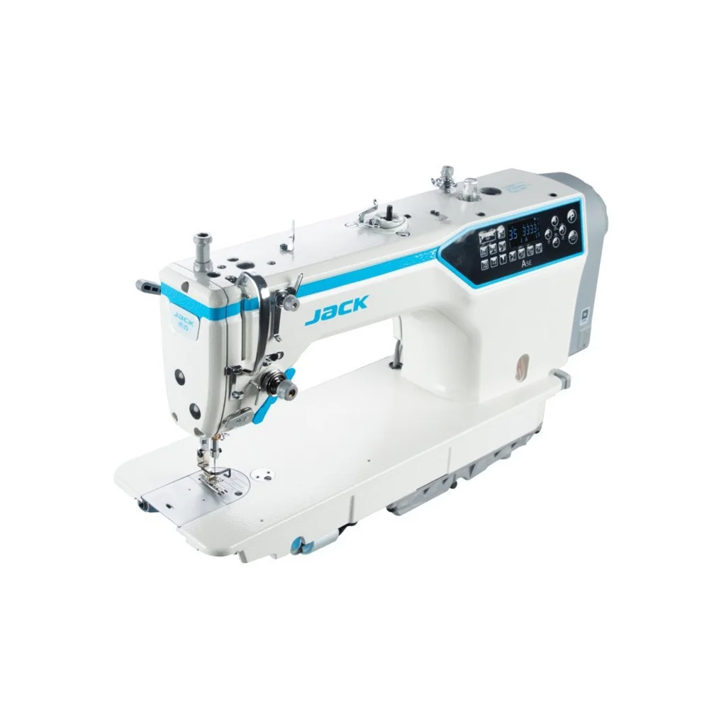 Hot Seller Jack A5E High Speed Compound Feed Heavy Duty Lockstitch Sewing Machine Thick Material Flat Seam Machine