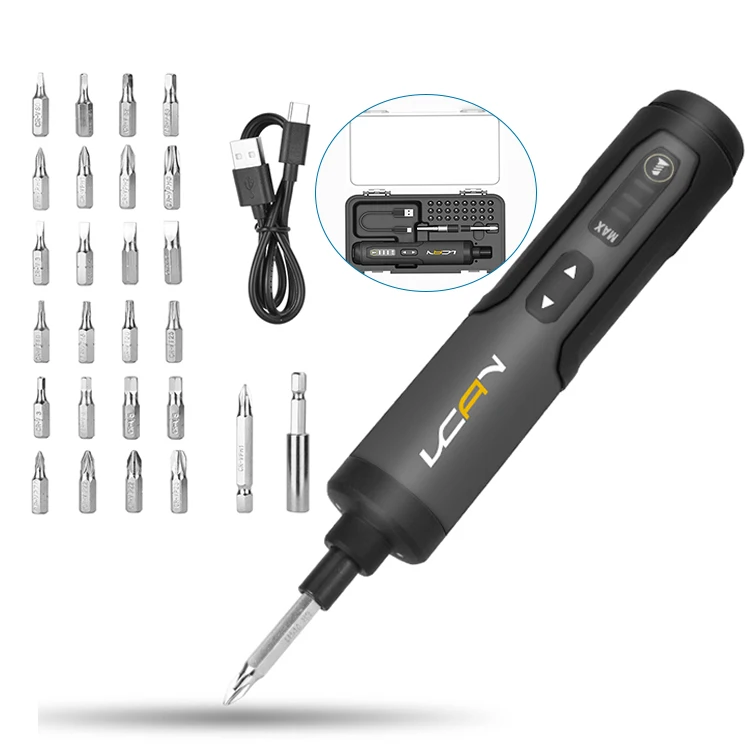 Vcan Electronic Torque Adjustment Function Electric Screwdriver Cordless Screwdriver Electric Screwdriver Set