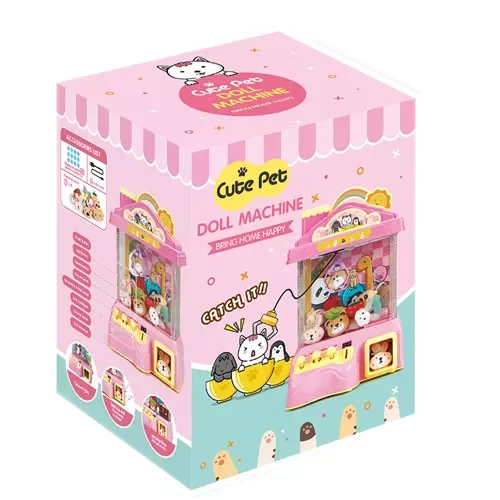 new arrivals educational toys doll machine Catch Mini Electronic Claw Crane ufo catcher machine Toy Automatic intelligence games