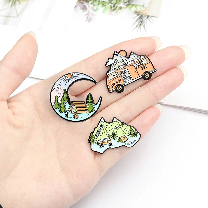 Creative Alloy Brooch Alloy Dripping Paint Badge Creative Insect Decorative Brooch Pin
