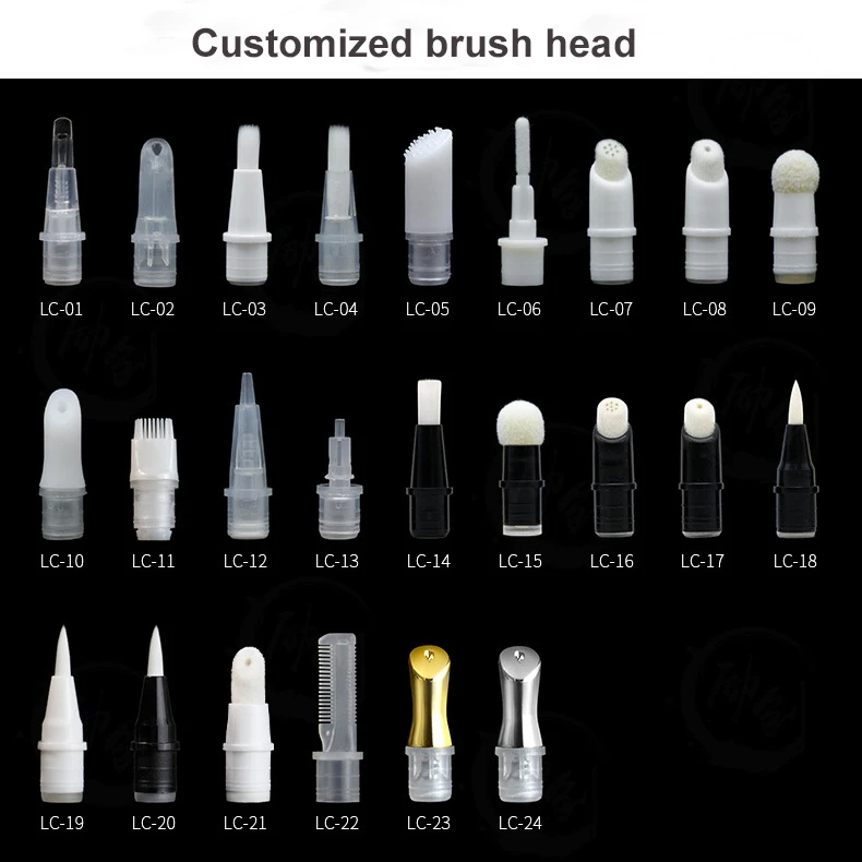 Empty 2ml 3ml 5ml Lip Gloss Tube Container Nail Polish Makeup Accessories Twist Pen Empty Cuticle Oil Pen with Brush