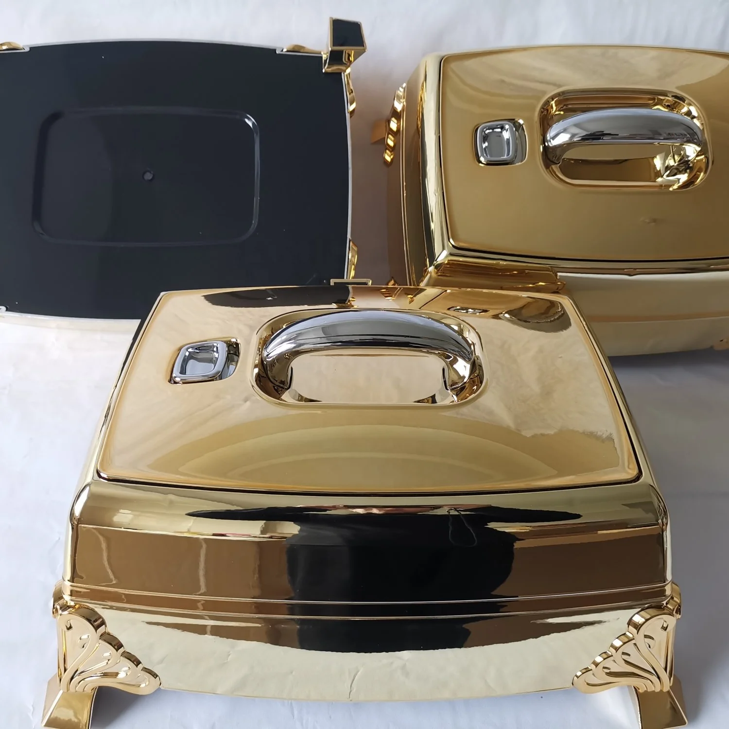 Countertop Hot Pot Food Warmer Display Casseroles Cookwares Set Lunch Box