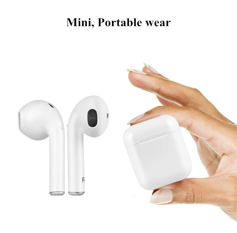 
i9s TWS BT Earphone mini Wireless Headsets Bass stereo Earbuds 