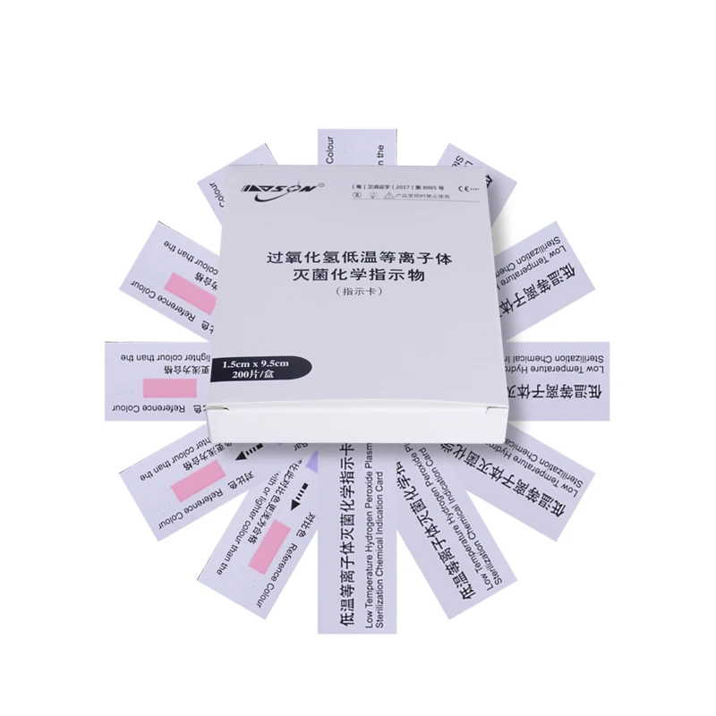 Safety card manufacturers sell plasma safety chemical indicator strip