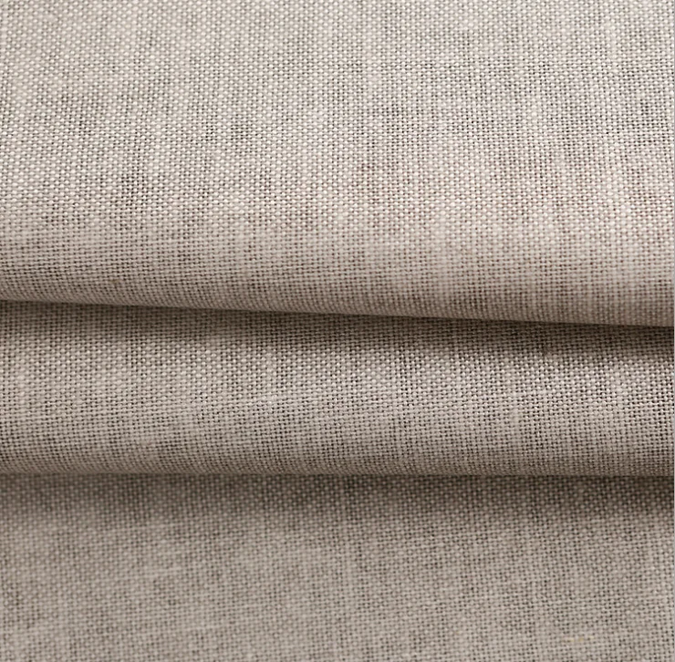 7S 37*31 New Style Scraping Cotton Linen Stock Lot Fabric for Sofa Curtain Shirt Clothing in
