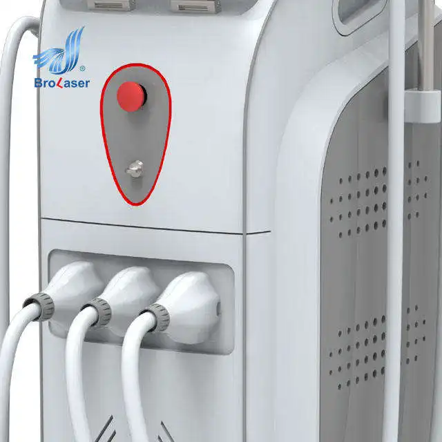 Brolaser 4 In 1 OPT Elight Tattoo Pico And Q Switch Eyes Ipl Rf Nd Yag Laser Machine Suppliers Hair Removal