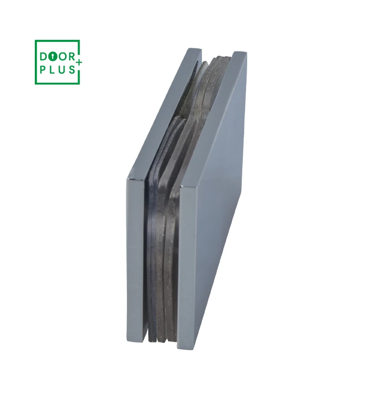 Doorplus Market 45*45mm польский хромовый Твердый латунный квадратный стеклянный кронштейн офисный экран разделительный зажим