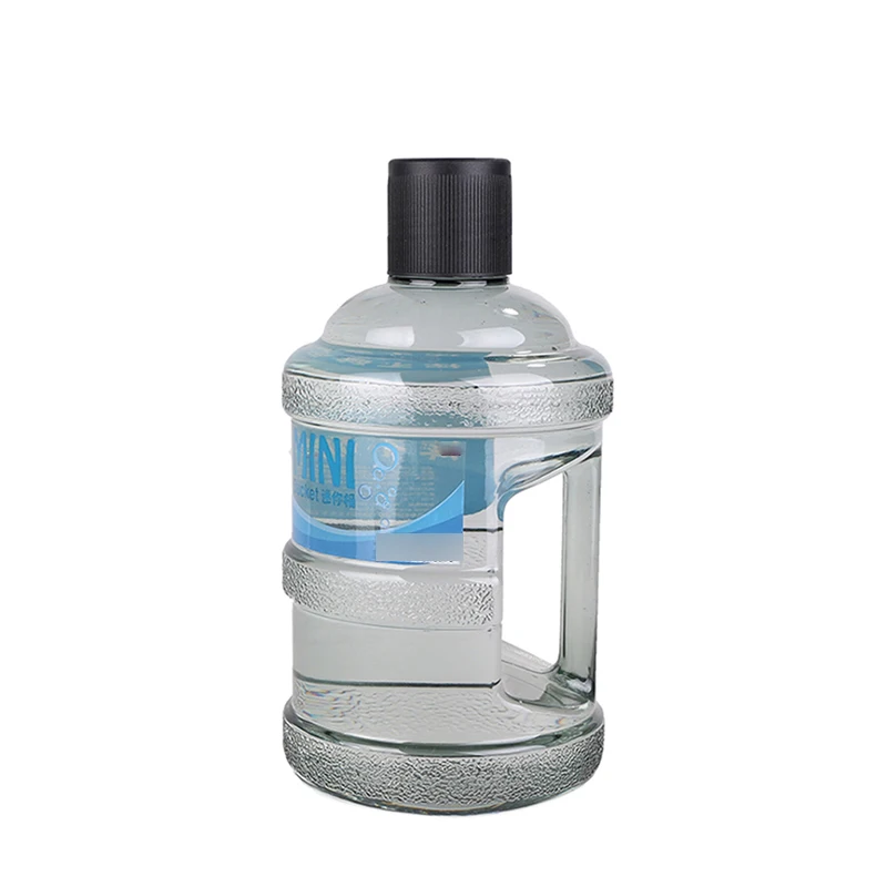 Donuttle Food Grade BPA free sport custom logo design Plastic Water Jug with Lid