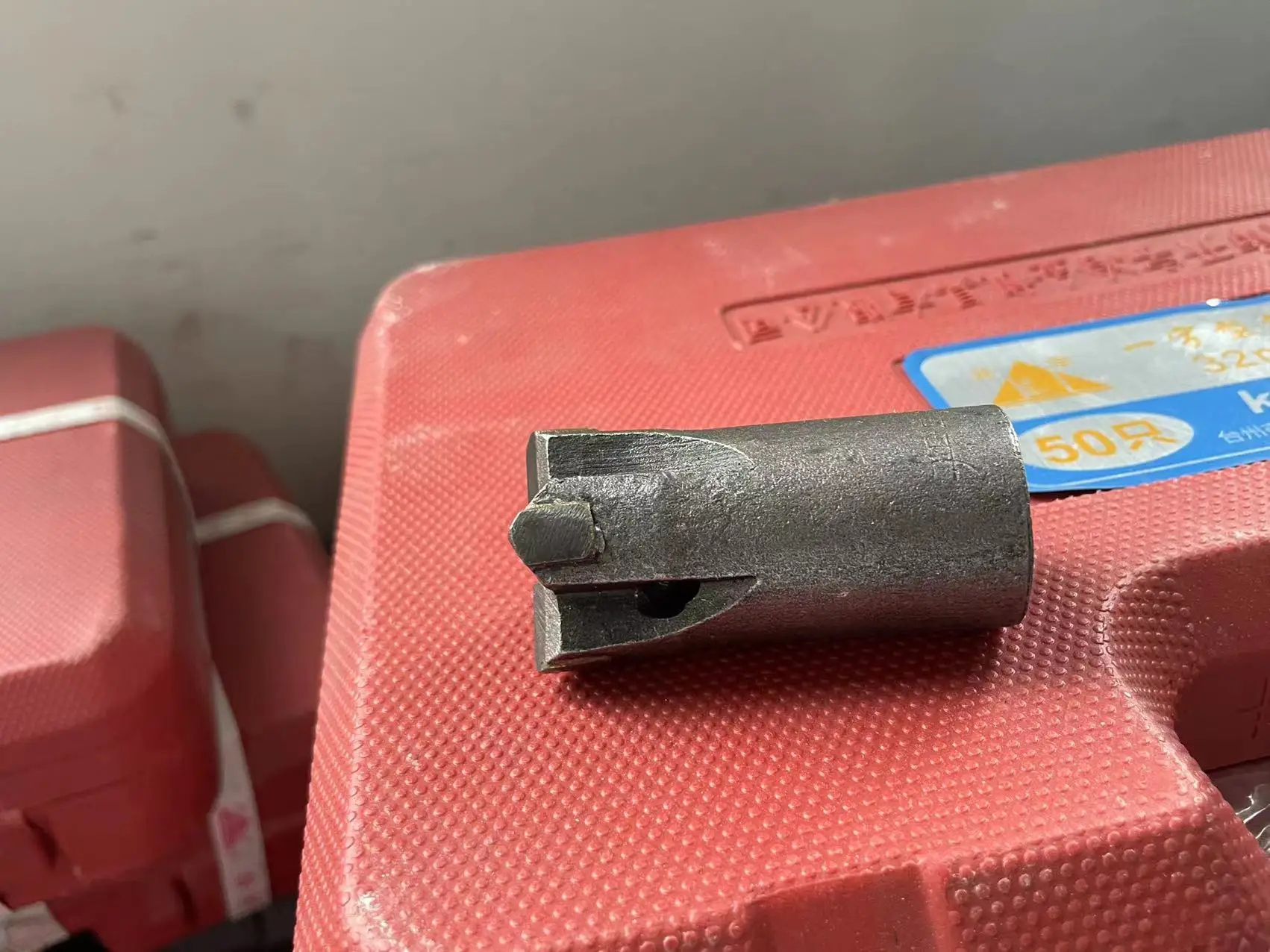 50mm 7 Degree Cross Tapered Drill Bit with Tungsten Carbide