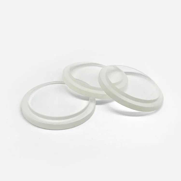 high quality custom made  clear  Quartz step glass