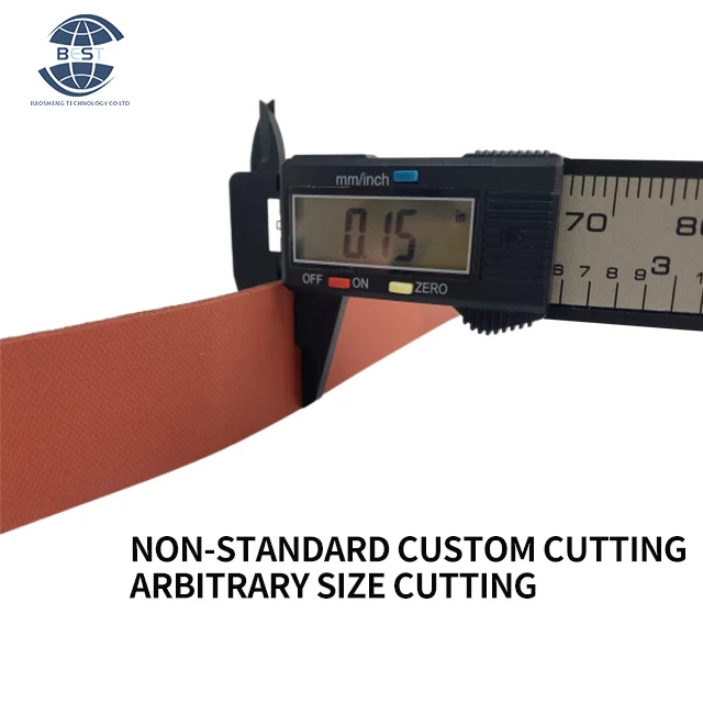 Factory burst 3mm thickness customizable adhesive high elasticity silicone polyurethane sealing vibration damping pad