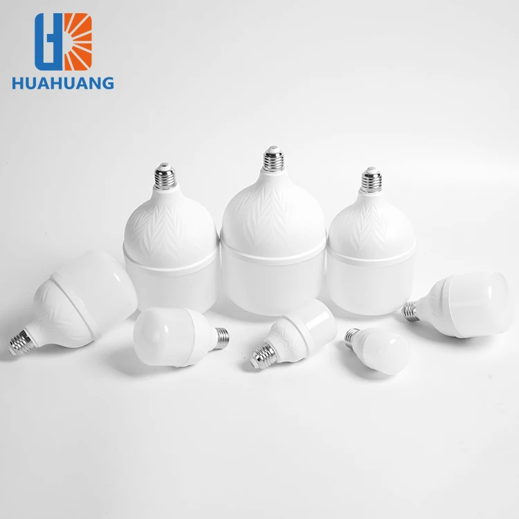 Светодиодная лампочка Huahuang для гостиной PBT PP 5W 10W 15W 20W 30W 40W 50W 60W E27
