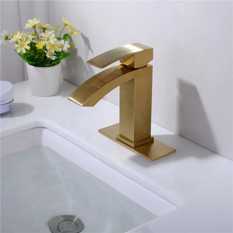 
Solid Brass basin mixer faucet sink tap mixer faucet single handle tap with Pop up drain Basin bathroom hot cold water mixer tap 