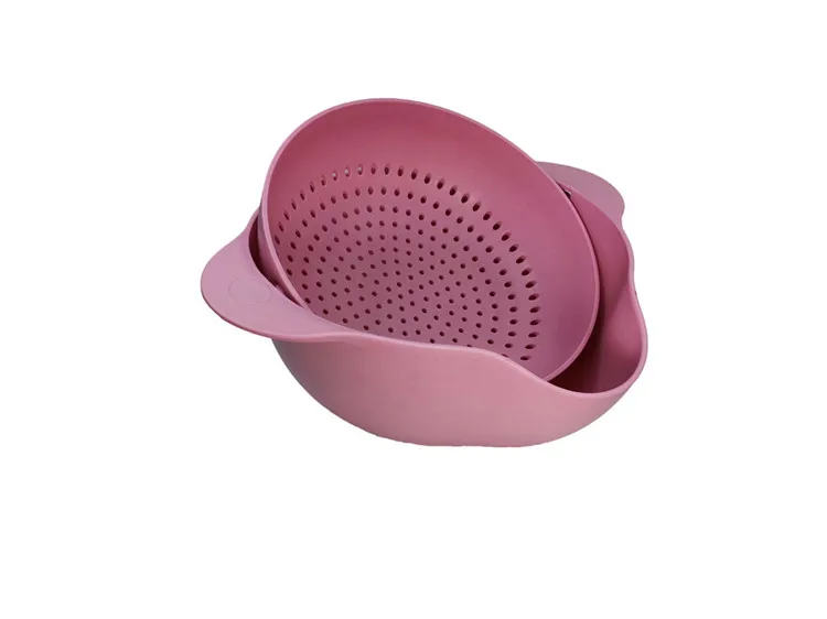 Home Kitchen Accessories Tool Fruit Vegetable Deep Colander Washing Plastic Basket Plate
