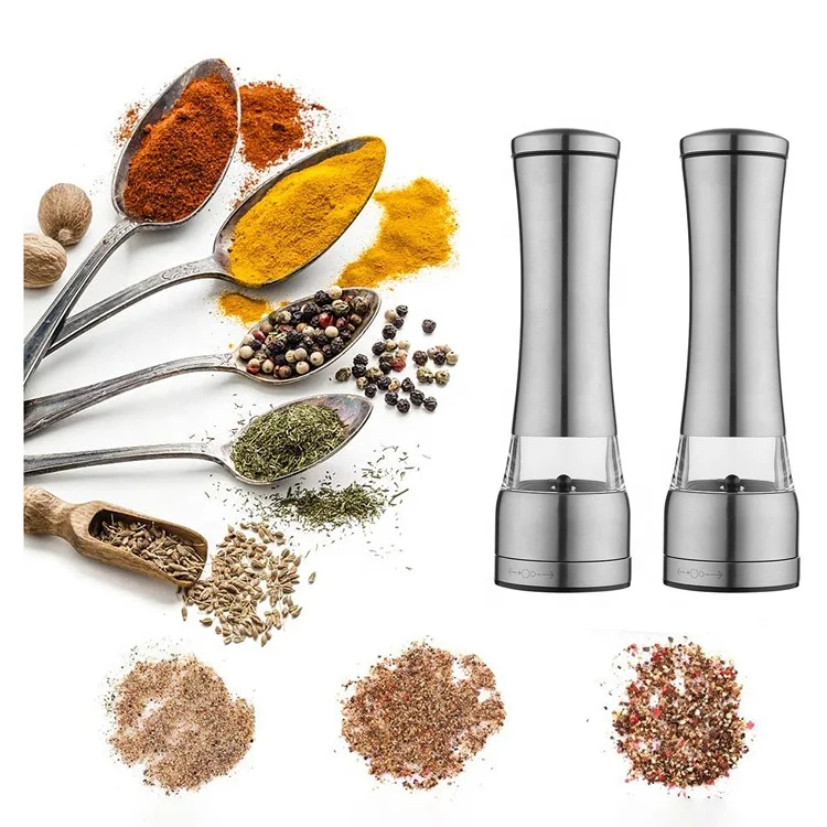 Ручная мельница для соли и перца из нержавеющей стали оптом