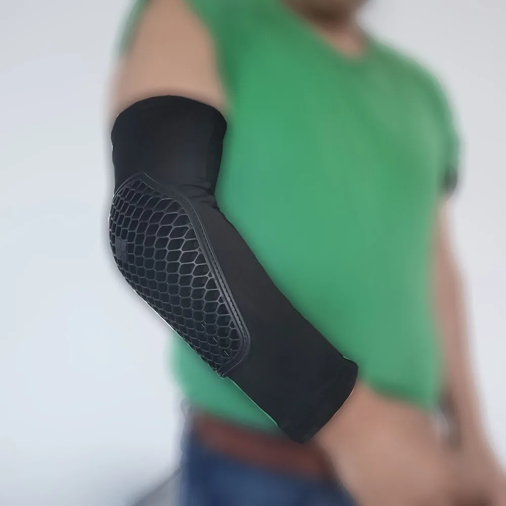 Riding Protective Gear Mtb Elbow Pads Black Thin Shoulder Protector Gladiator CN;SHN CE Level 2 EN1621-1 Breathable Soft Adult