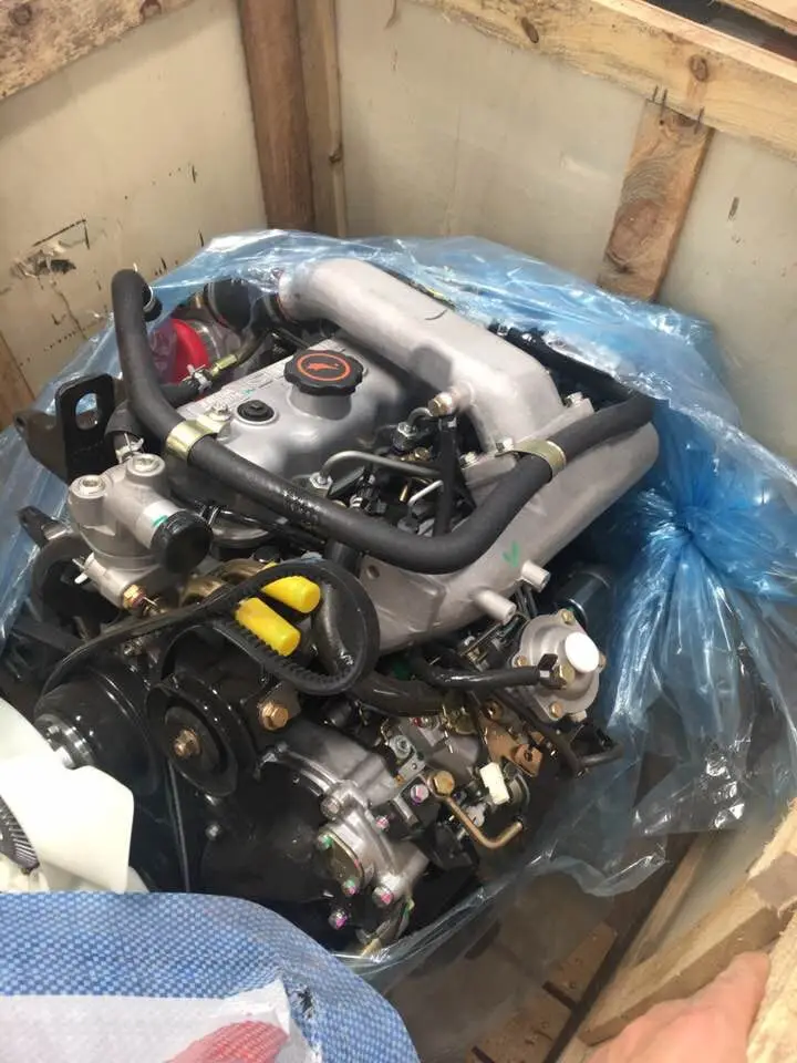 Genuine  68kw 4 cylinder 2.8L used for light truck  Isuzu 4JB1T diesel engine