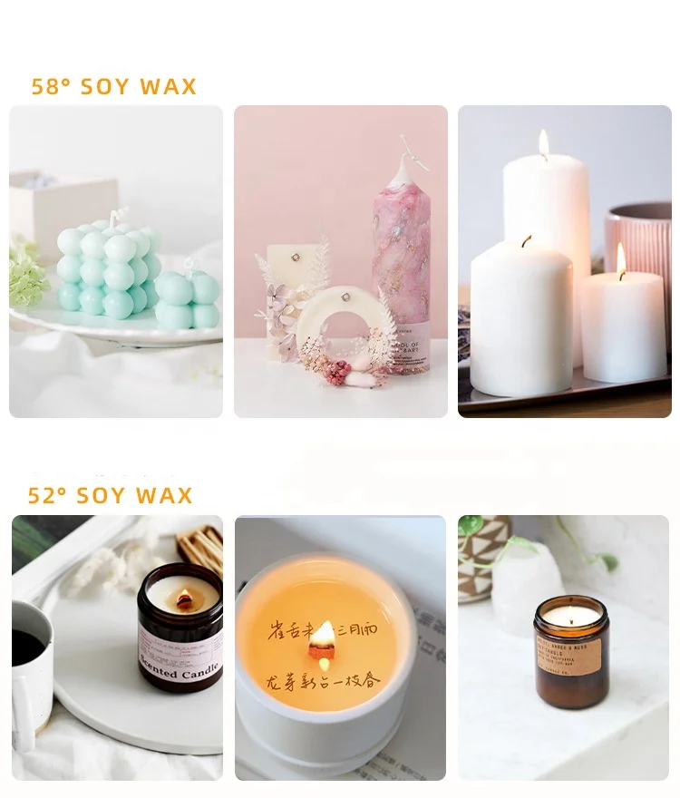 bulk wholesale Natural soy wax scented candle making soy wax for jar candles