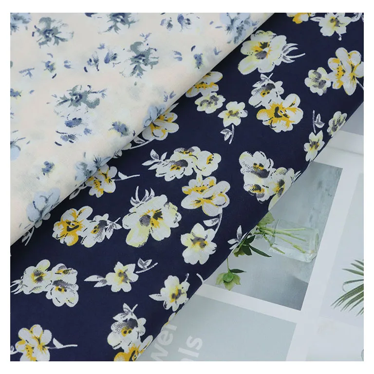 Hot sale floral whole sale New Arrival fabric tana lawn liberty customize print fabric for Shirt