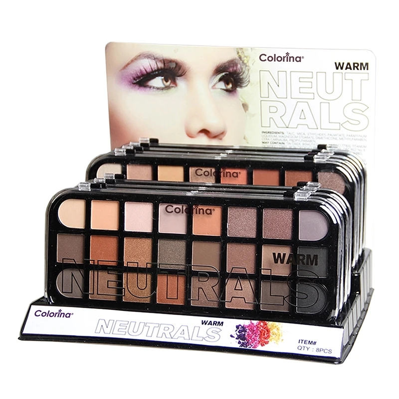 Factory Wholesale Private Label Cheap Facial Makeup 24 Colors Matte Powder Eyeshadow Palette