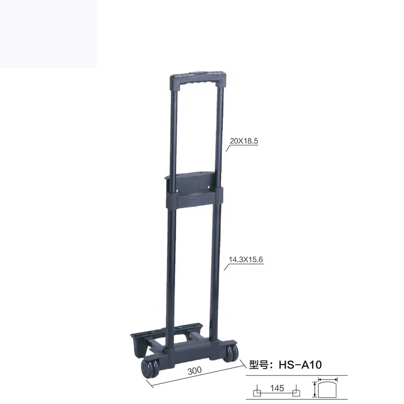 Portable hand truck luggage trolley carts