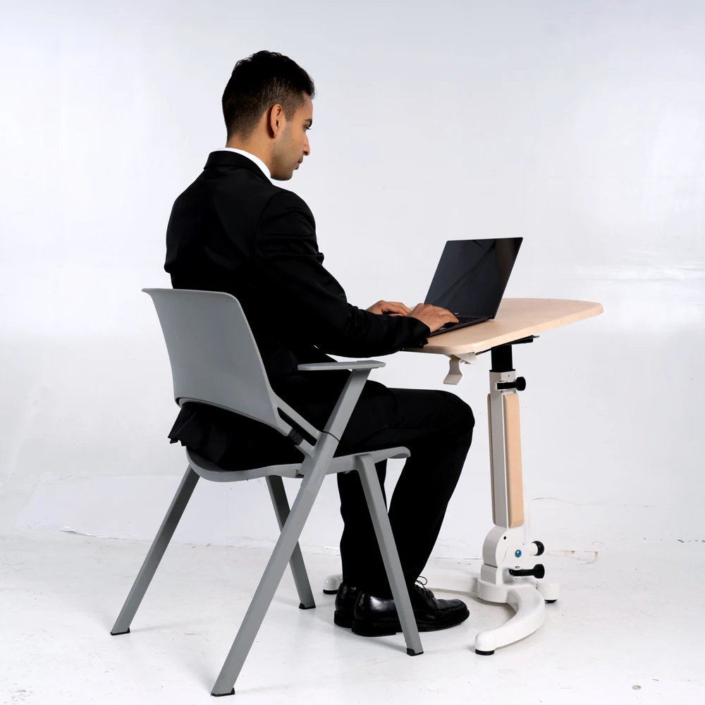Folding Adjustable Height Legs Table Computer Standing Desk Converter