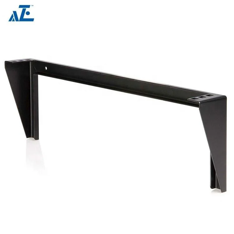19in Steel Vertical Wall Mount Equipment Rack Bracket 1U 2U 3U 4U 6U 8U 10U 12in Deep