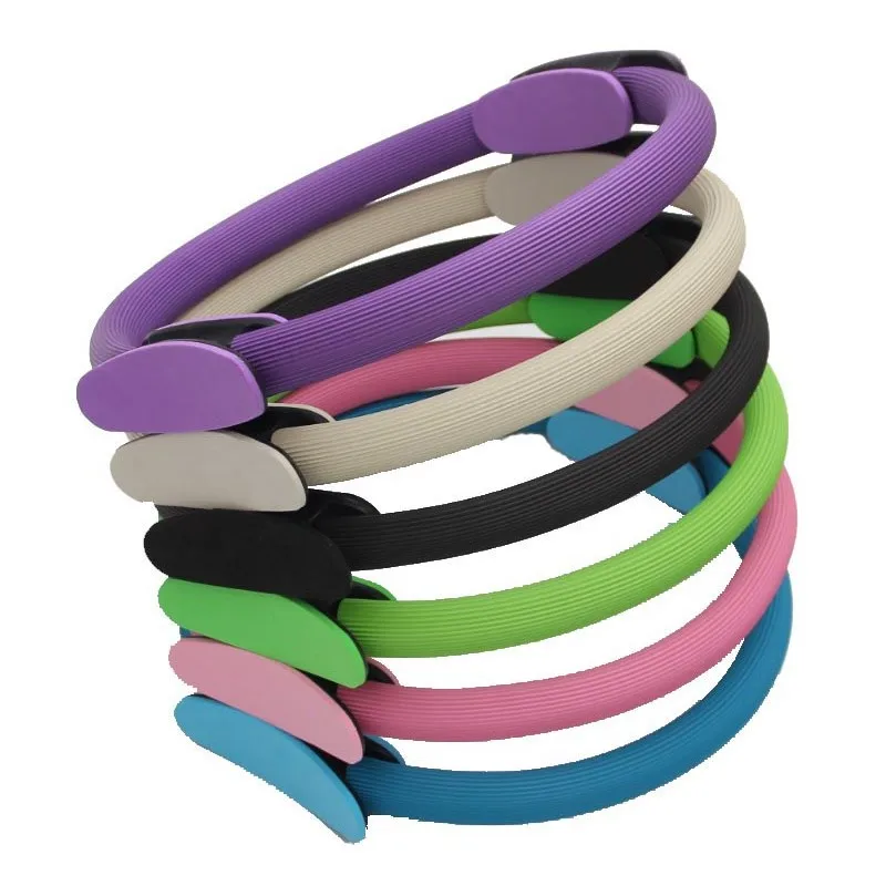 Custom Plastic Workout Massage Circle Magic Pilate Stretch Circle Yoga Ring Pilates Fitness Circles