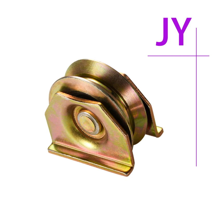 Ролик для раздвижных ворот, опорных колес, роликовый ролик с V/Y/U-образным пазом, используемый с размером дорожки 24-40 дюймов