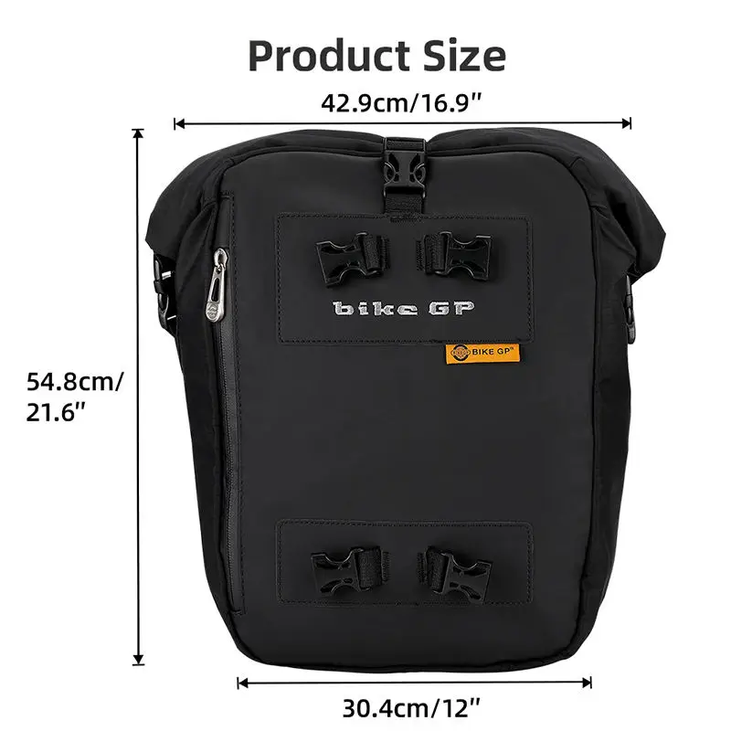 RTS Motorcycle Tail Bag Waterproof Motorcycle Side Bag 22L Luggage Backpack Rear Seat Bags For R1200GS F800 GS F650GS