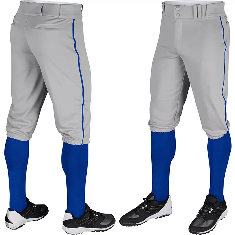 top sale custom logo sublimated 100% polyester blank baseball uniform baseball pants for youth boys
