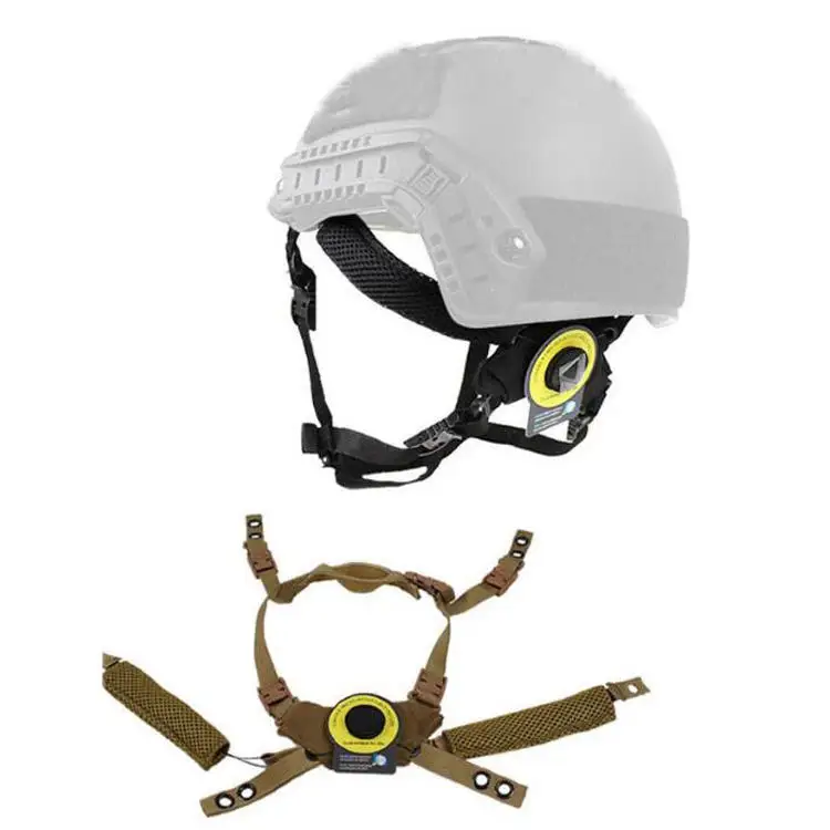 Tactico Fast Casco Mich 2000 Militar Balistico Aramida Pe Nivel 3 4 Iiia Accesorios Tactical Safety Helmet Chin Strap