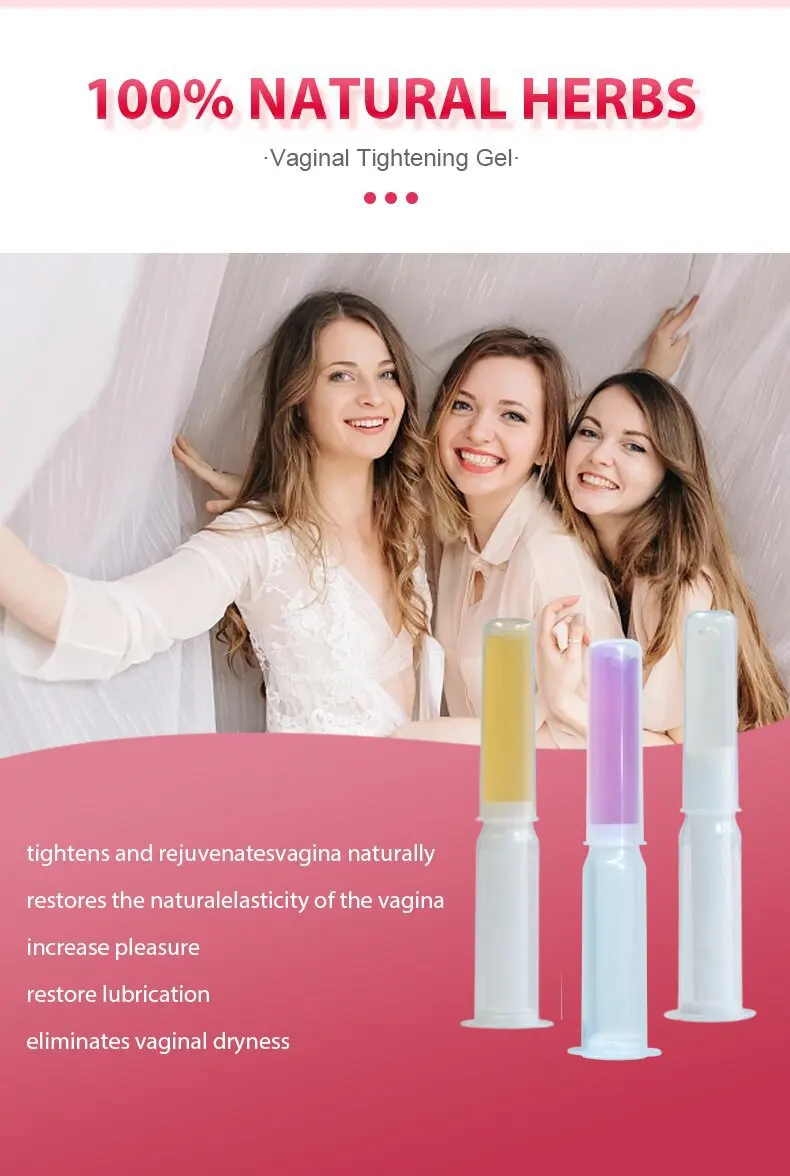 Hot selling organic vaginal tightening gel vaginal shrink cream, pussy tightener vaginal tightening gel
