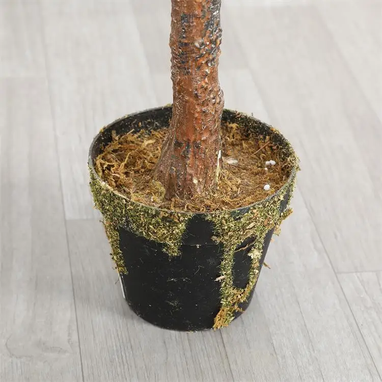 New design artificial leaves plants artificial plastic bonsai trees sale for indoor decoration