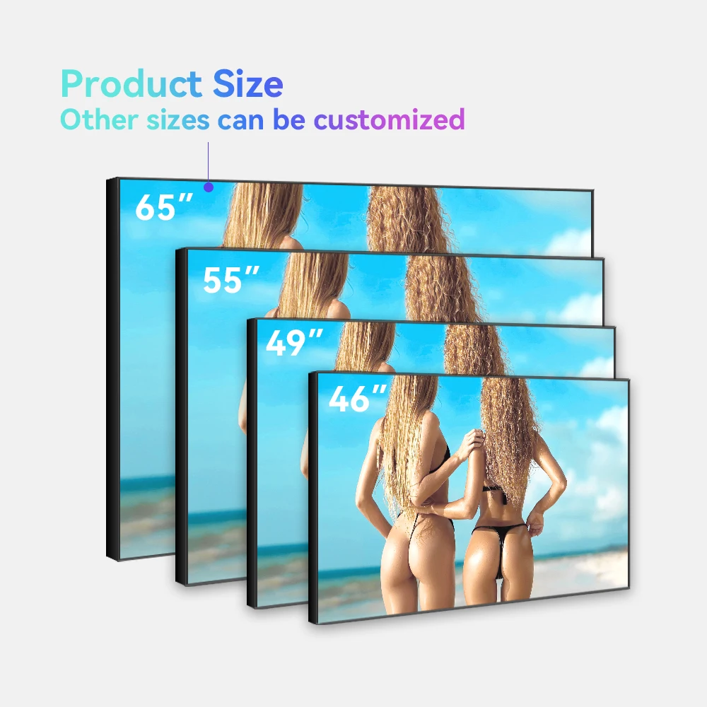 46 49 55 65 inch Ultra Narrow Bezel Multi Screen LCD Video Wall with Professional Video Wall Processor