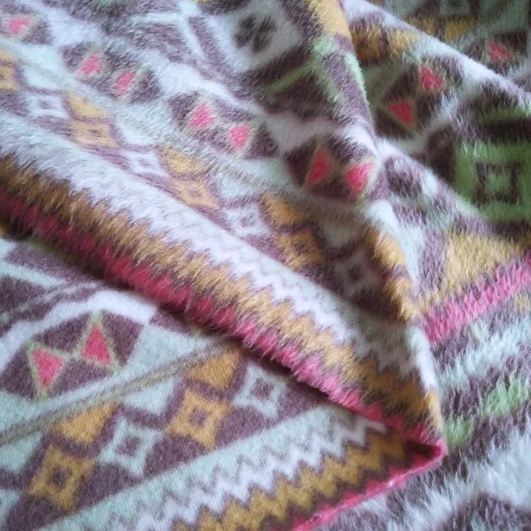 
Print super soft 100 polyester baby blanket brush fleece velvet fabric from china 