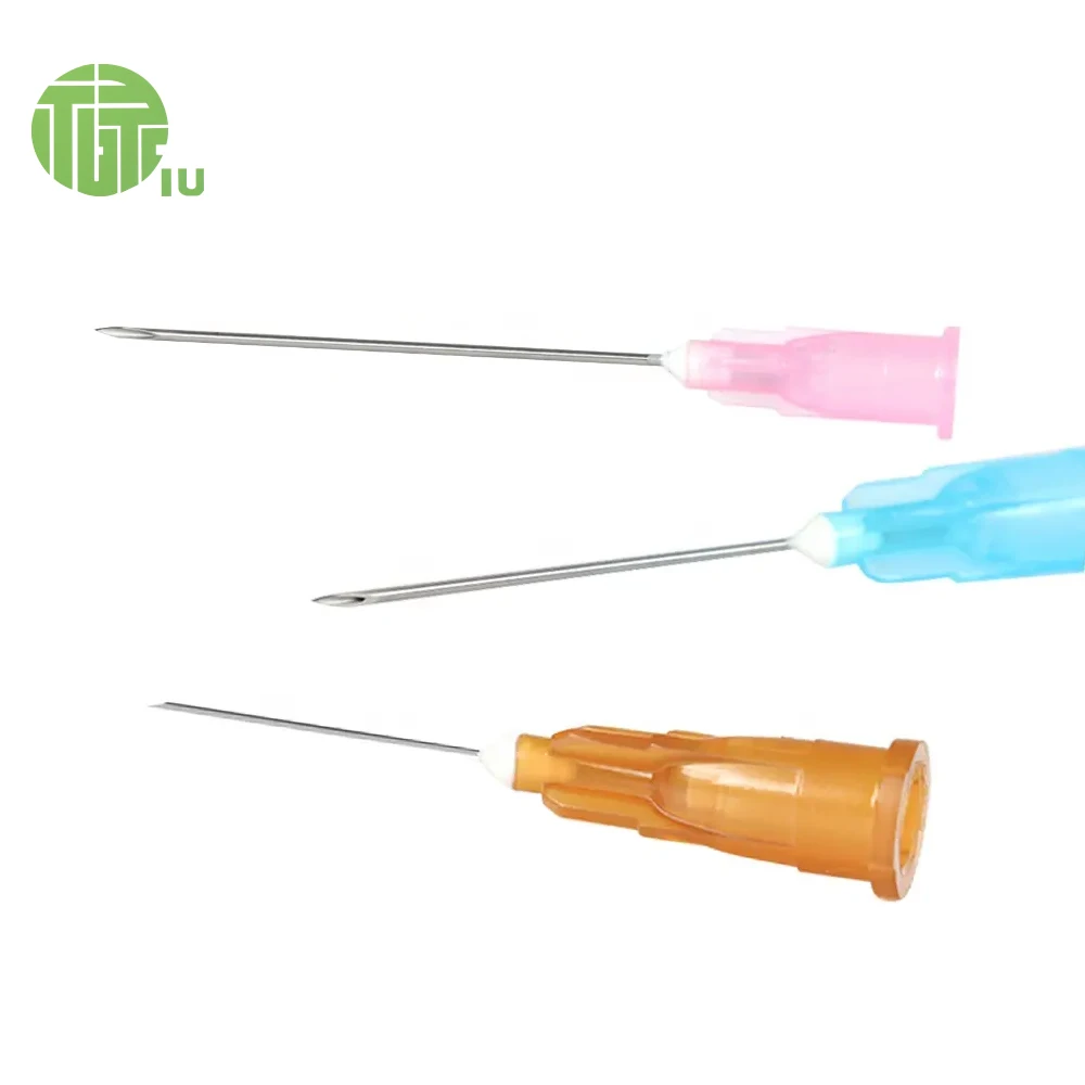 Manufacturer Syringe Needle Stainless Steel Hypodermic Injection Syringe Needle Medical Disposable Needle