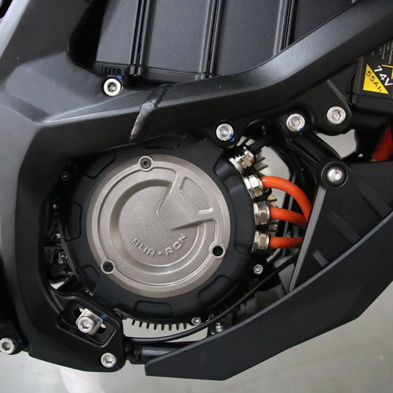 Surron 74v 12.5kw Ultra Bee Electric Dirt Bike Black Mid Drive Ultra Bee Ebike 2025 New Electric Motorcycle Surron Ultra Bee