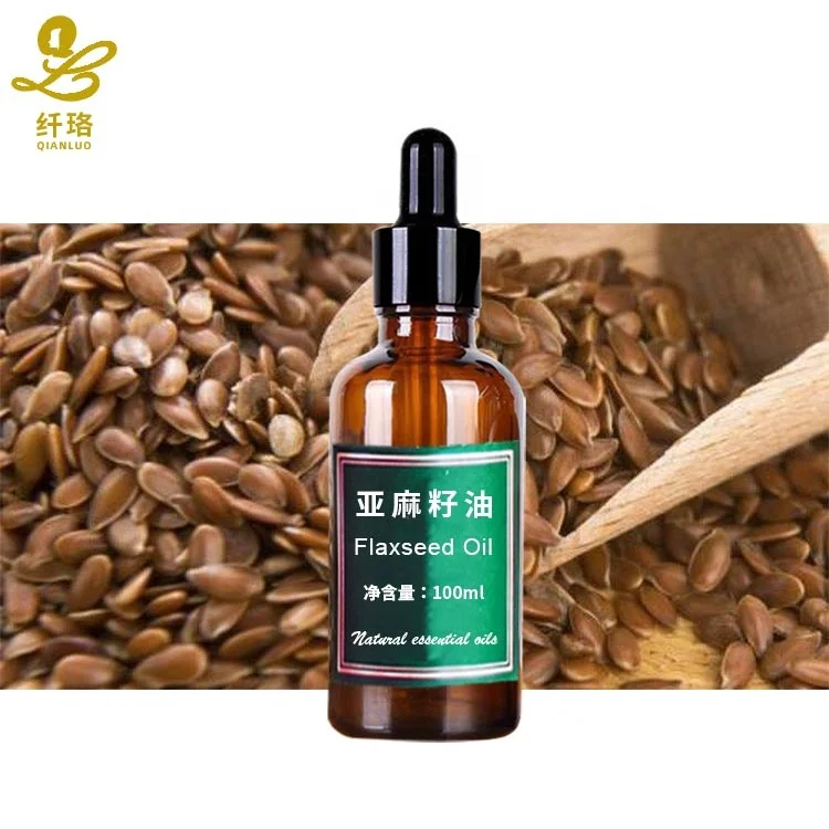 Factory Direct Sale 100% Pure Linseed Oil Cold Pressed Food Grade Flax Seed Oil In Bulk