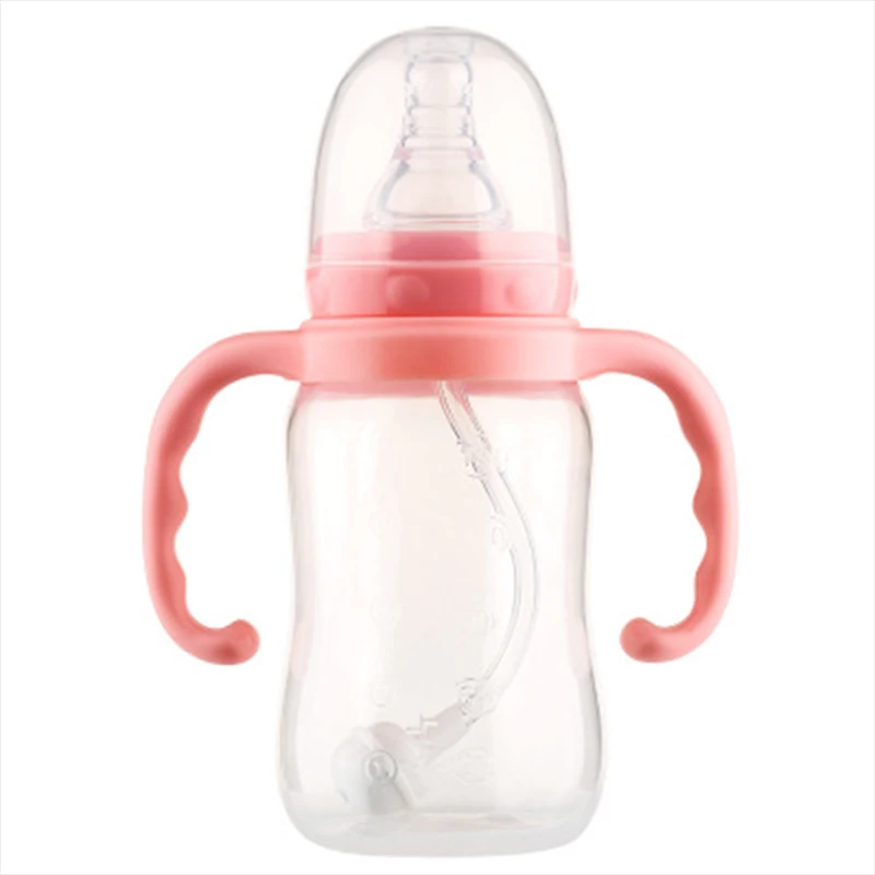 Wholesale Custom Factory Newborn Silicone Baby Milk Water Bottle