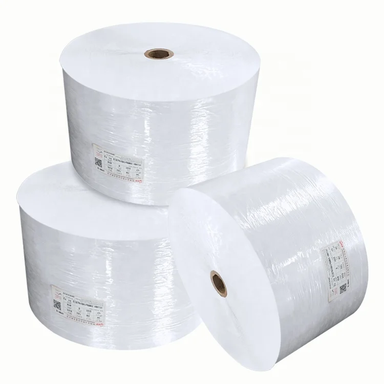 Factory Price Thermal Transfer Label jumbo roll Semi Glossy label roll printing label sticker raw material Self Adhesive Paper
